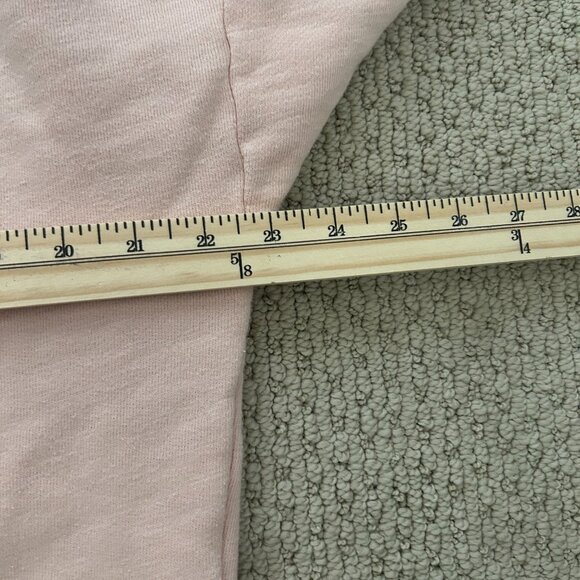 Sweaty Betty Essentials Sweatshirt SZS Womens Pink Crew Neck Cotton Athletic - Picture 7 of 7